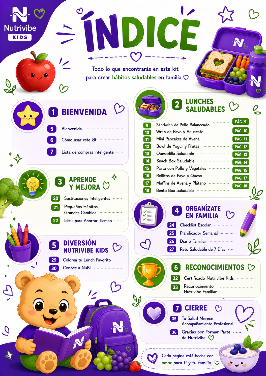 10 Lunches Saludables para Niños y Niñas — vista previa 3